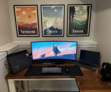 First ever battlestation in new office