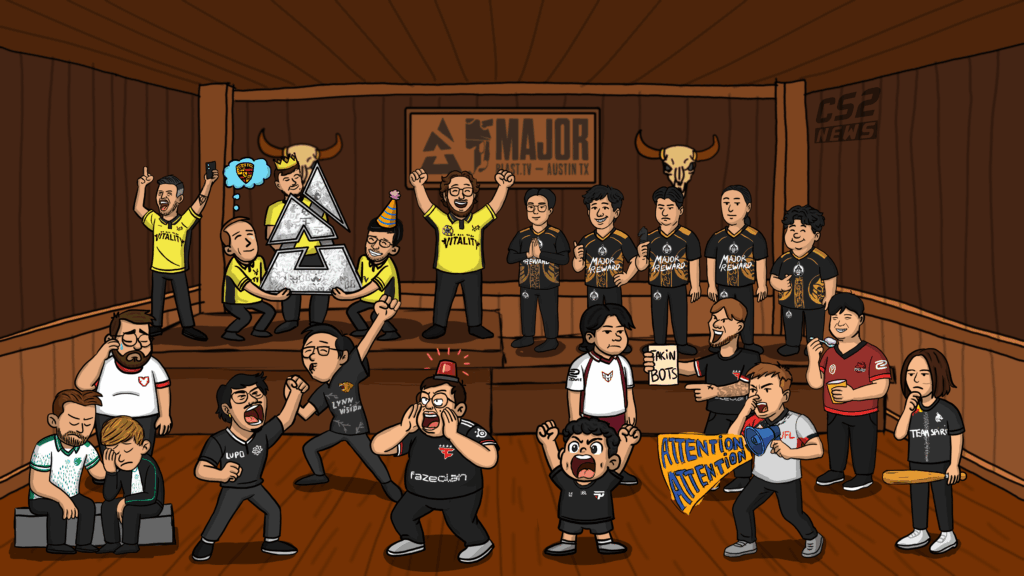 Drawing for Austin Major. Little "rewind"