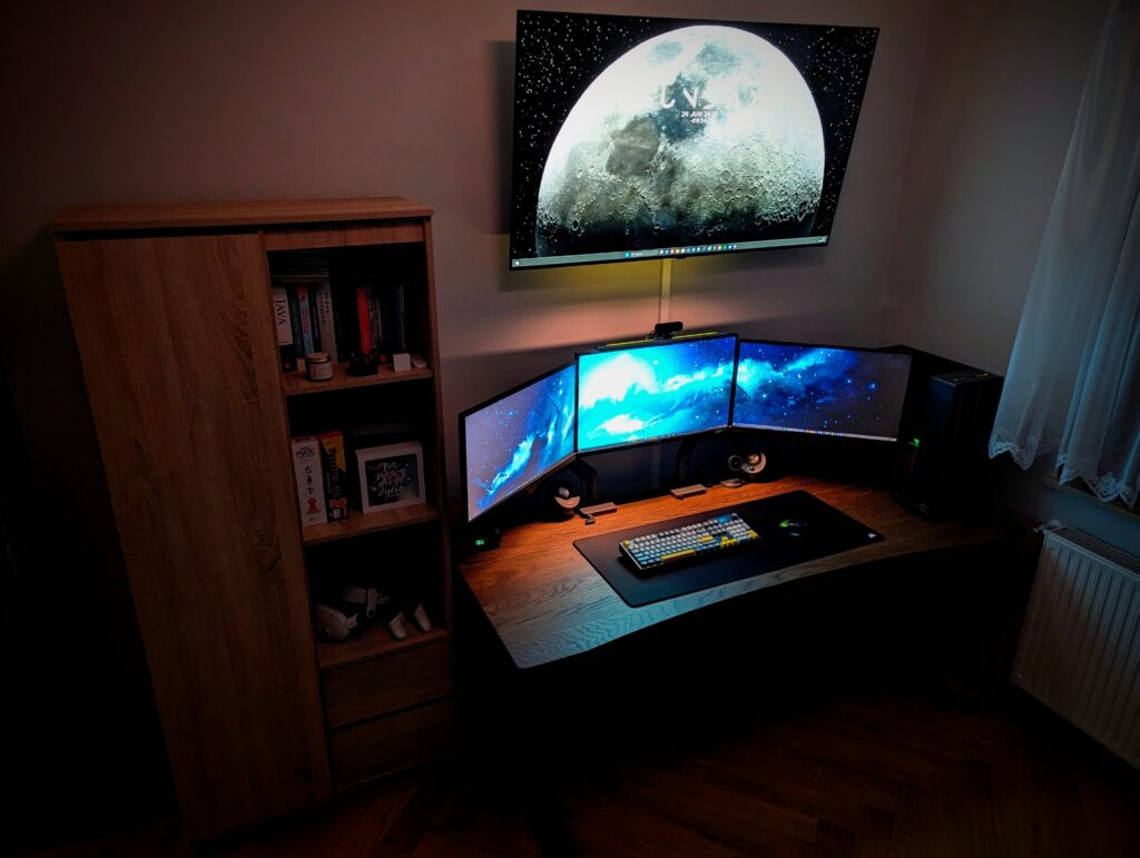 Work from home and gaming room
