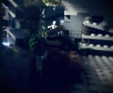 Building a scaled down Lego Nact der untoten. Still have a lot to do but it’s cool so far I think. It’s not super fancy (broke teenager with limited resources wanting something to do over the summer). Please leave any suggestions