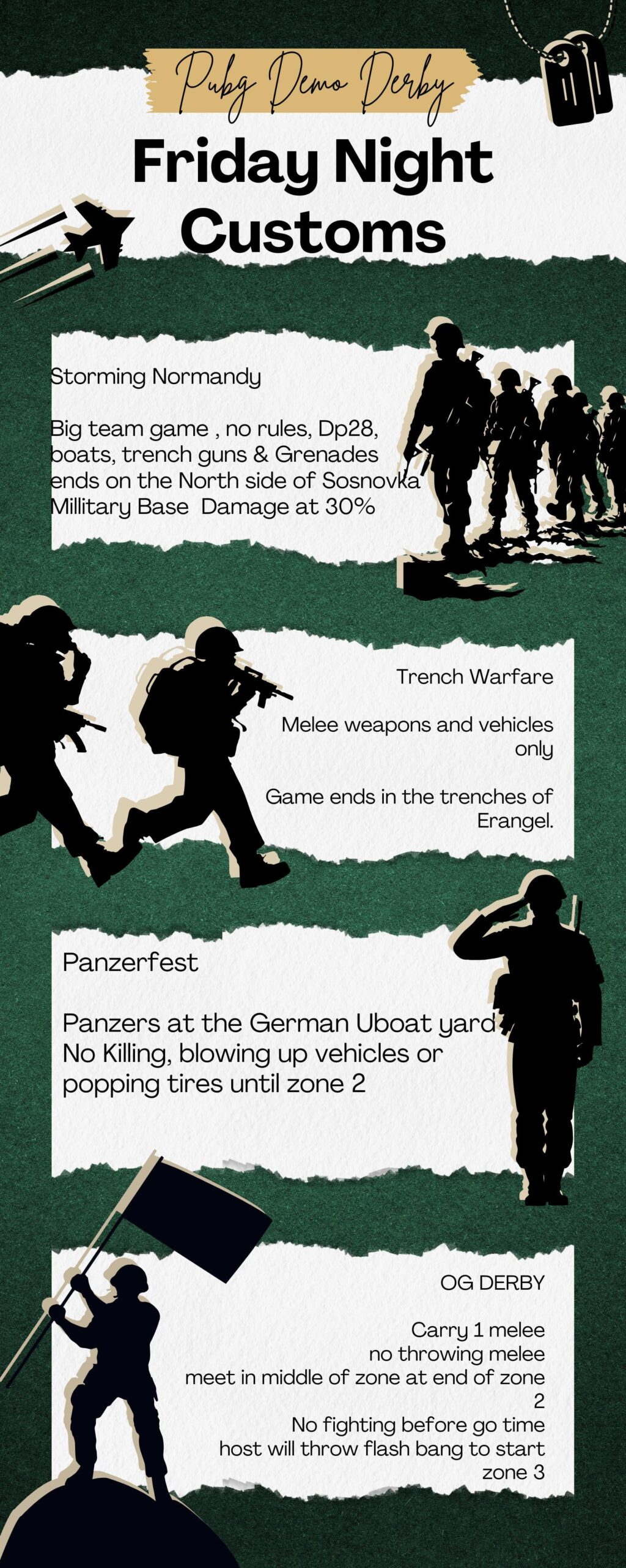 D-Day based custom lobbies TONIGHT! D-Day based custom lobbies TONIGHT!