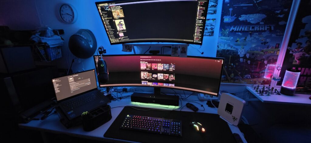 Updated the set up just now, new picture :D