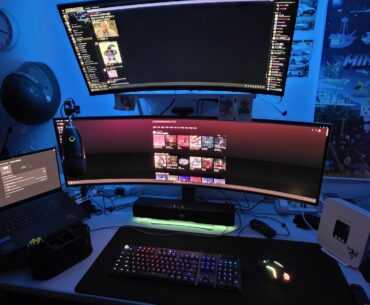 Updated the set up just now, new picture :D