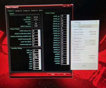 Intel Craptorlake OC