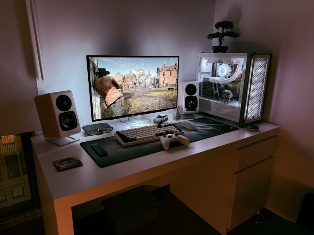 Finally got my setup just right (I think). What do you guys think?