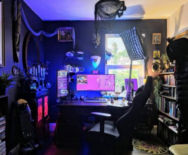 Spooky Work / Play office.