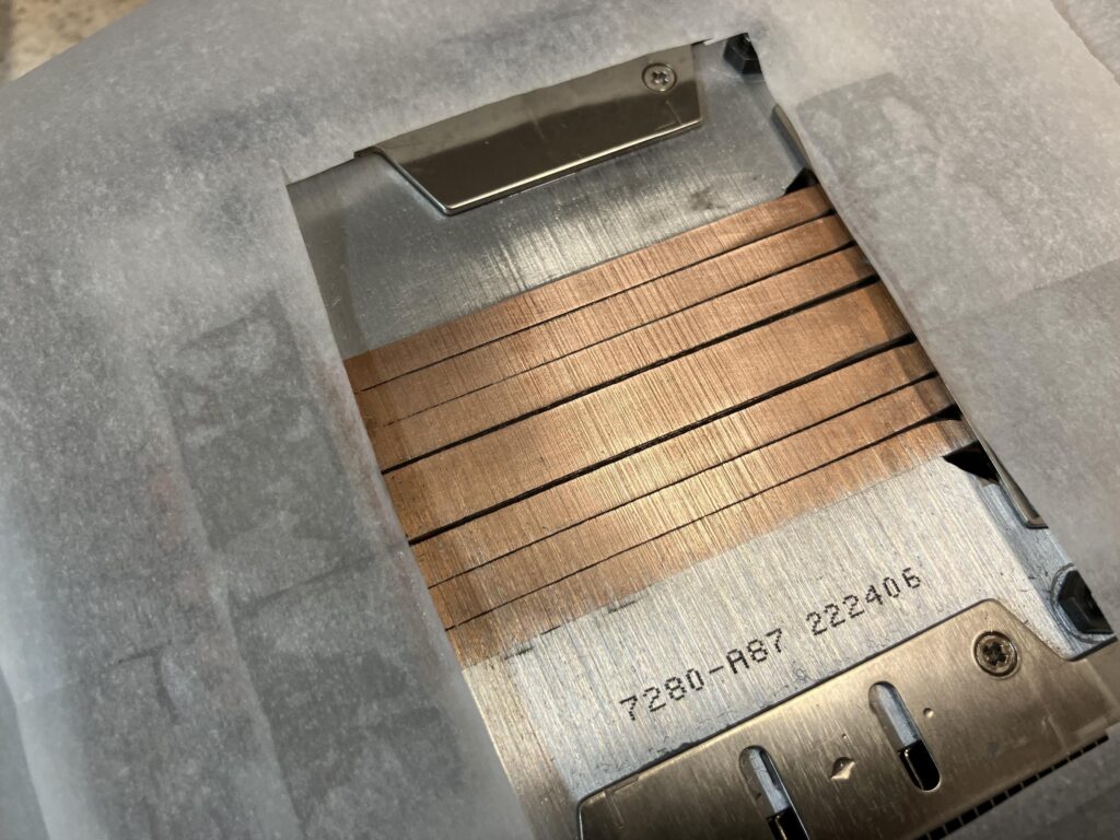 PTM 7950 crevices in heatsink PTM 7950 crevices in heatsink