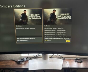 The game says I haven’t purchased but I have