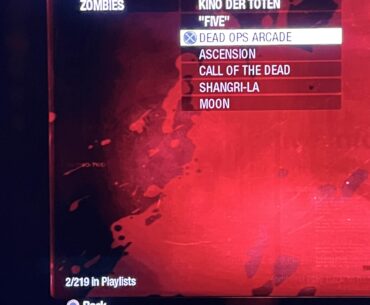 8 billion people in the world and only 2 of them are playing Dead Ops on the PS3