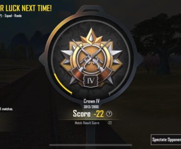 Why do you lose so much rank in Rondo compared to the other Maps? It’s so annoying