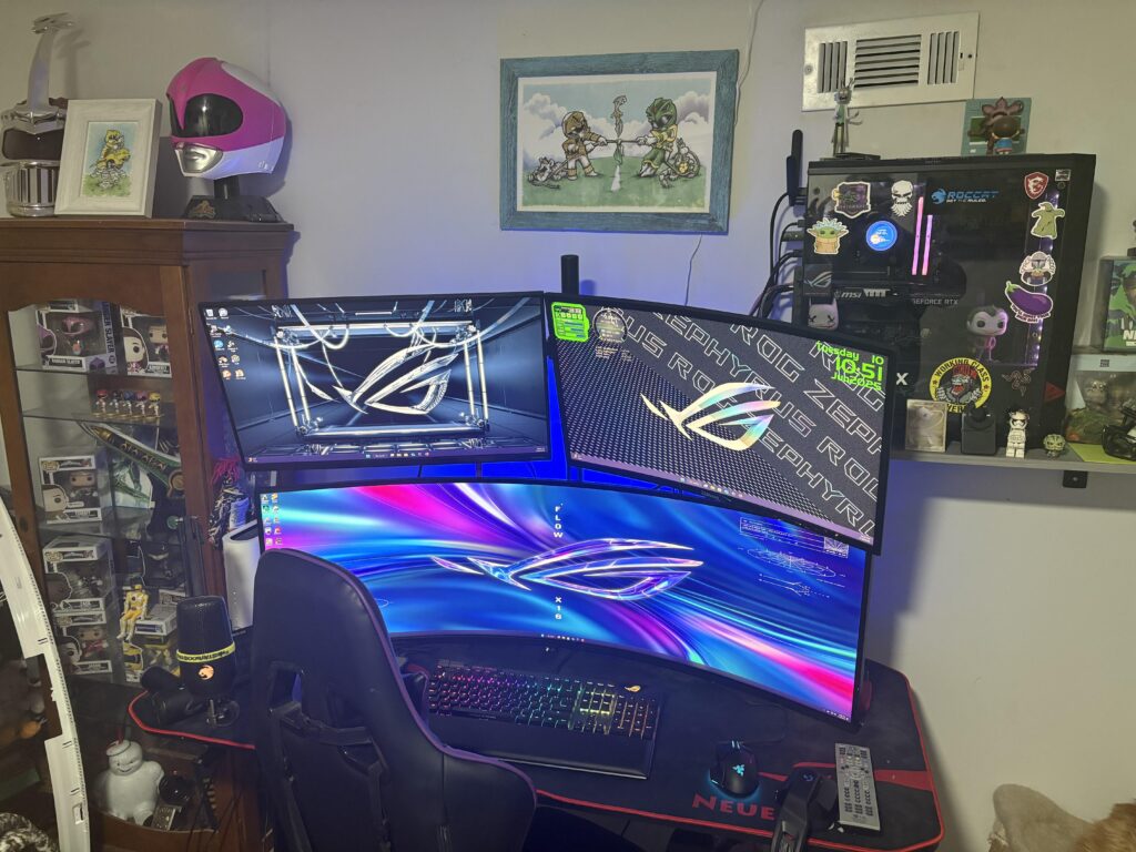 My battle station