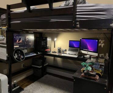 New and Improved Loft Battlestation!