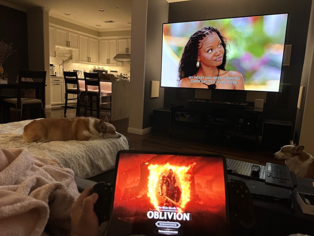 Couch Oblivion while wifey watches Love Island