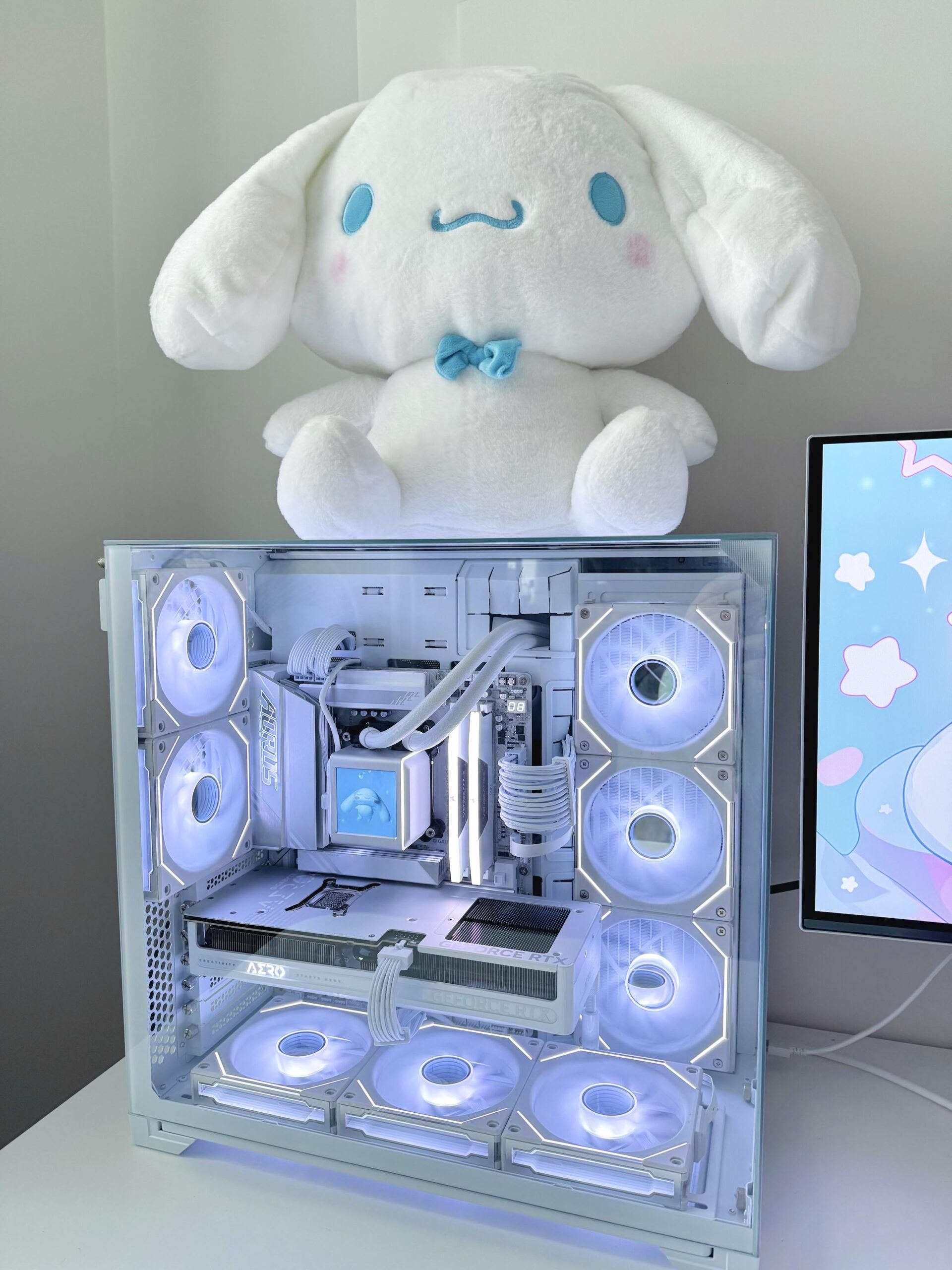 Built my dream white PC ♡ Built my dream white PC ♡