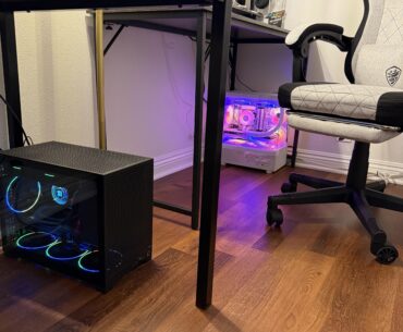 His and hers builds, my wife and I love spending our evenings gaming after we put our baby to sleep