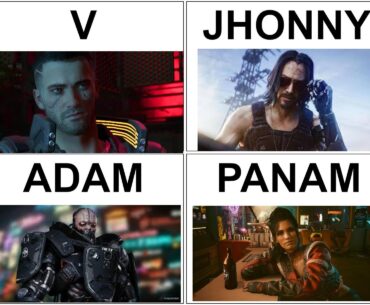 Choose one to fight beside you in Night City