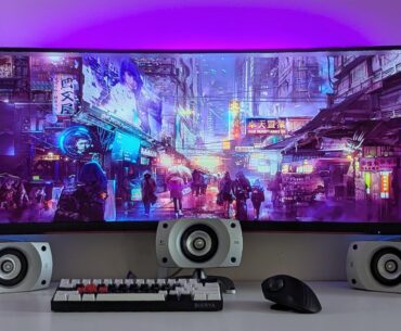 Finally gave my battlestation some audio