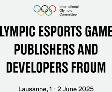 Road to the Olympic Esports Games set to begin with Publisher and Developer Forum in Lausanne, Switzerland