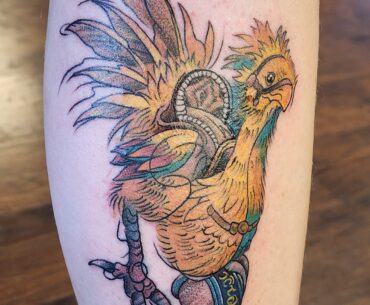 Just got this Chocobo tattoo