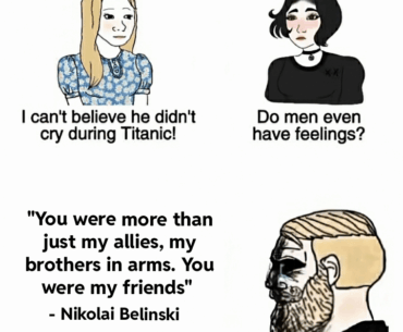 Nikolai's final speech made grown Men cry.