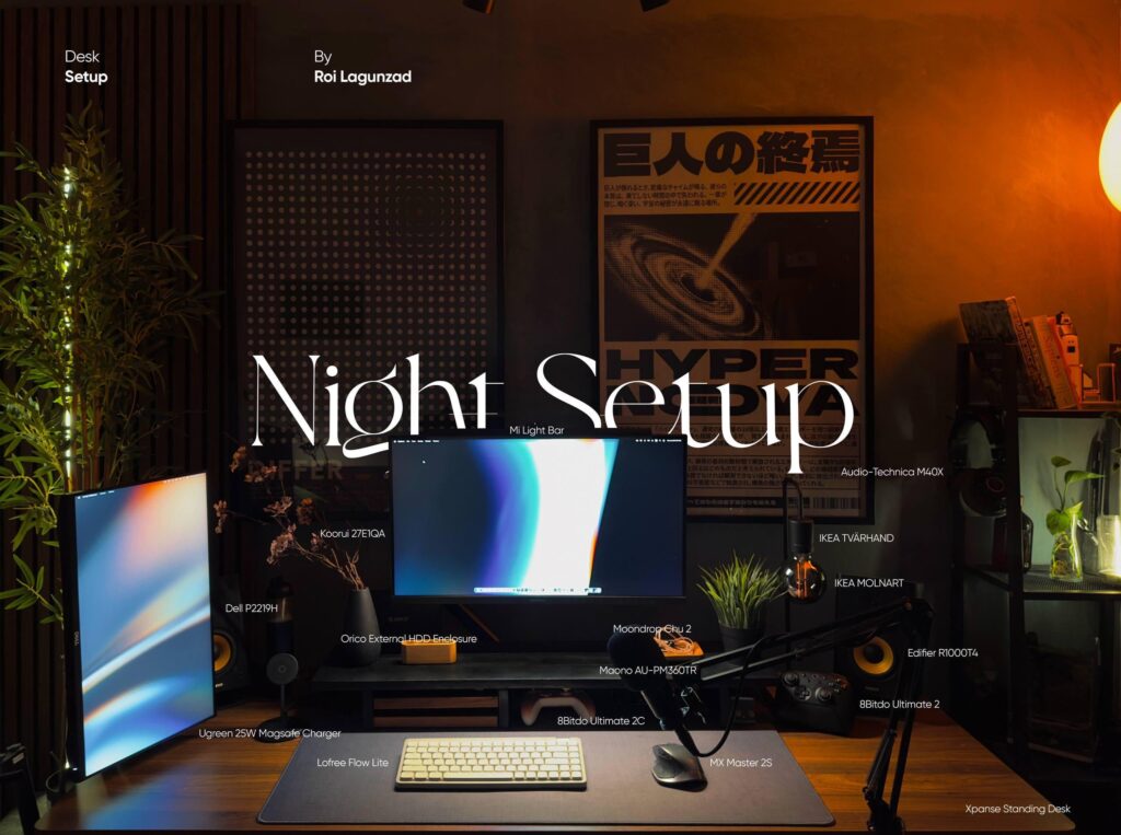 My 2025 Dev Desk Setup 🖥️