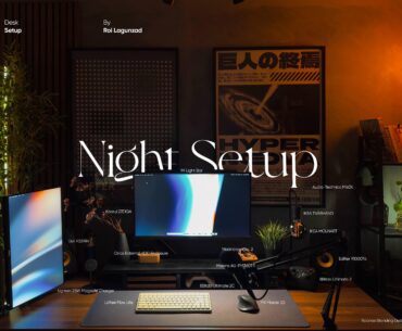My 2025 Dev Desk Setup 🖥️