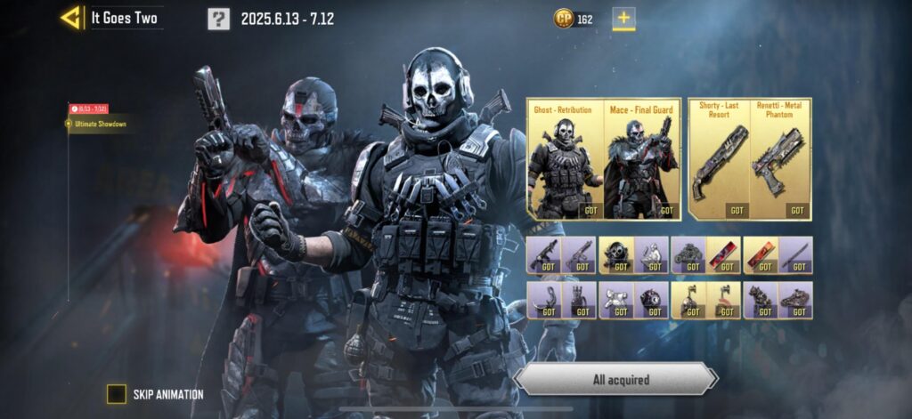 It Goes Two : Legendary Ghost Retribution & Mace Final Guard Full Draw