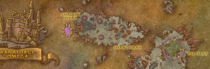 wow map