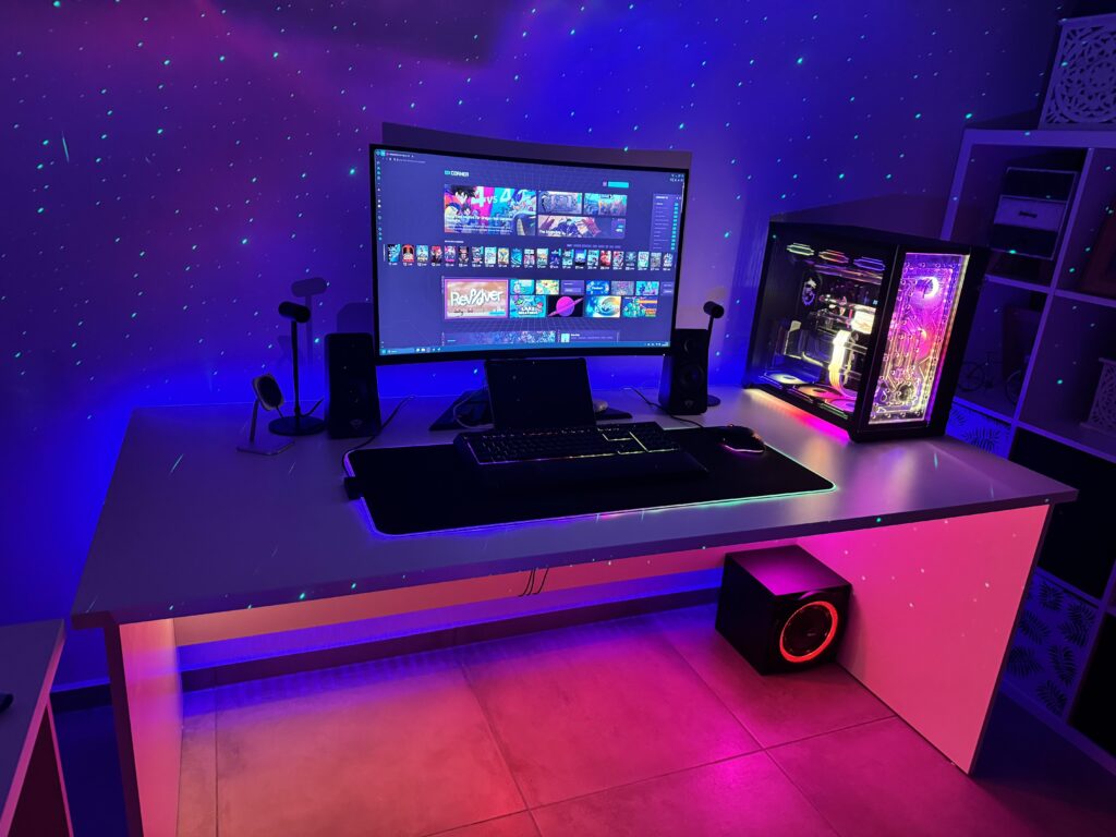 New desk makes a big difference