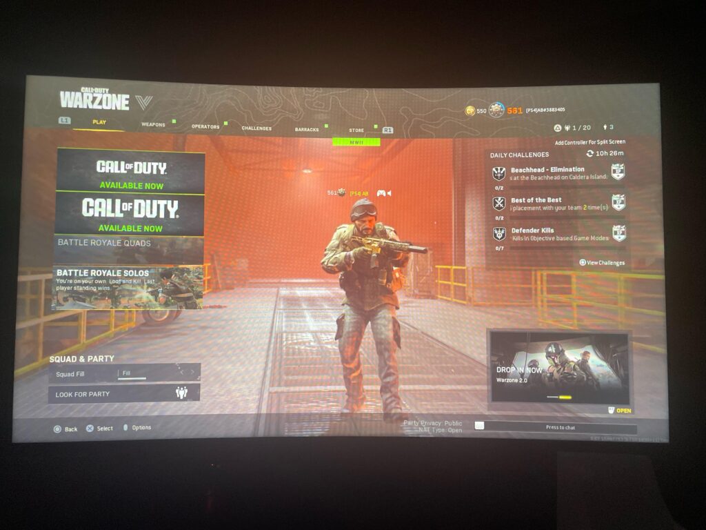 Got a glitch when joining friend and it kicked me out  and brought me back to the OG caldera lobby tried searching for a game but no one else is here feels like a ghost town lol.