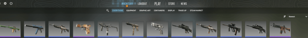 What do I need to do to clear the '3' indicator on my Inv header?