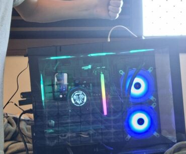 My first gaming PC with my own money at 13! So happy...