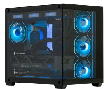 💥 NEMESIS 7 Gaming PC 💻 – Intel Core Ultra 9-285K & RTX 5090 32GB GDDR7 🔥 – Black & Blue RGB Desktop, 64GB DDR5, 4TB NVMe, Premium Performance! 🚀