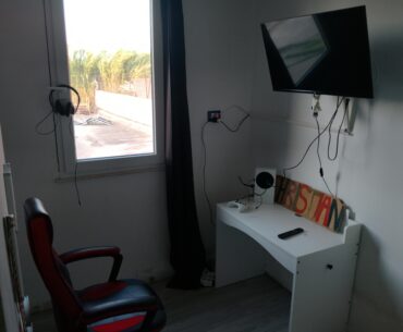 Everything is fine except the TV instead of the monitor