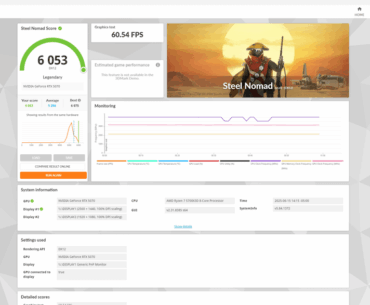 PNY 5070 OC Results