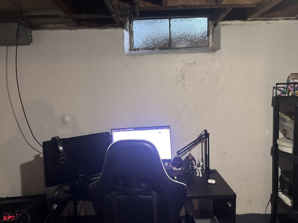 Just moved in but full of potential