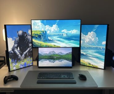 My dream monitor set up complete