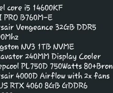 Is this a good build for 1100$ ?