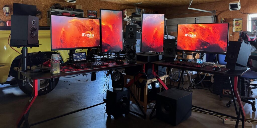 shop / mancave battlestation