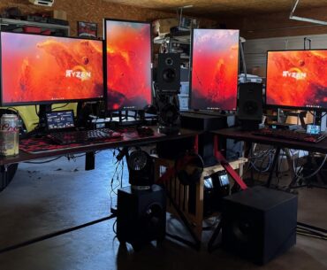 shop / mancave battlestation