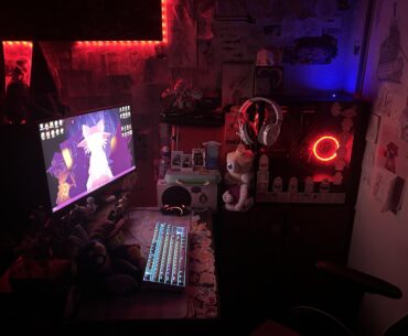 Finally moved my my desk around my room to redecorate the setup