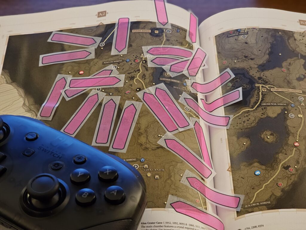 Here's how I got nearly 100% in Tears of the Kingdom before Zelda Notes existed