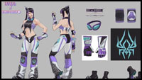 Juri Outfit 4 Concept Art image #1 Juri Outfit 4 Concept Art image #1