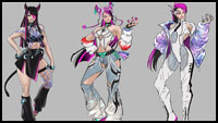 Juri Outfit 4 Concept Art image #3 Juri Outfit 4 Concept Art image #3