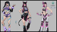 Juri Outfit 4 Concept Art image #4 Juri Outfit 4 Concept Art image #4