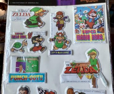 My puffy stickers still looking great after ~36 years