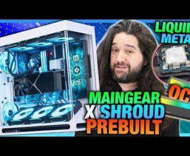 Maingear Overclocked Prebuilt with Liquid Metal: $6000 Shroud Pre-Built Gaming PC Review