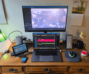 My editing setup