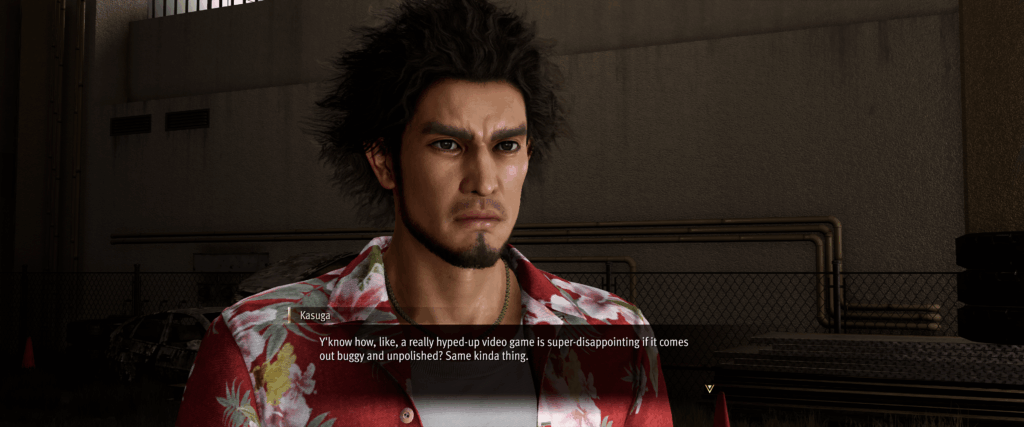 Even video game characters hate games released in a crappy state.