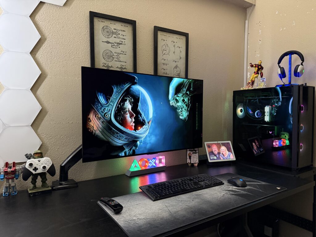New OLED screen